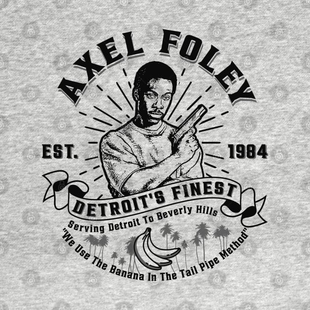 Axel Foley Detroit's Finest by Alema Art